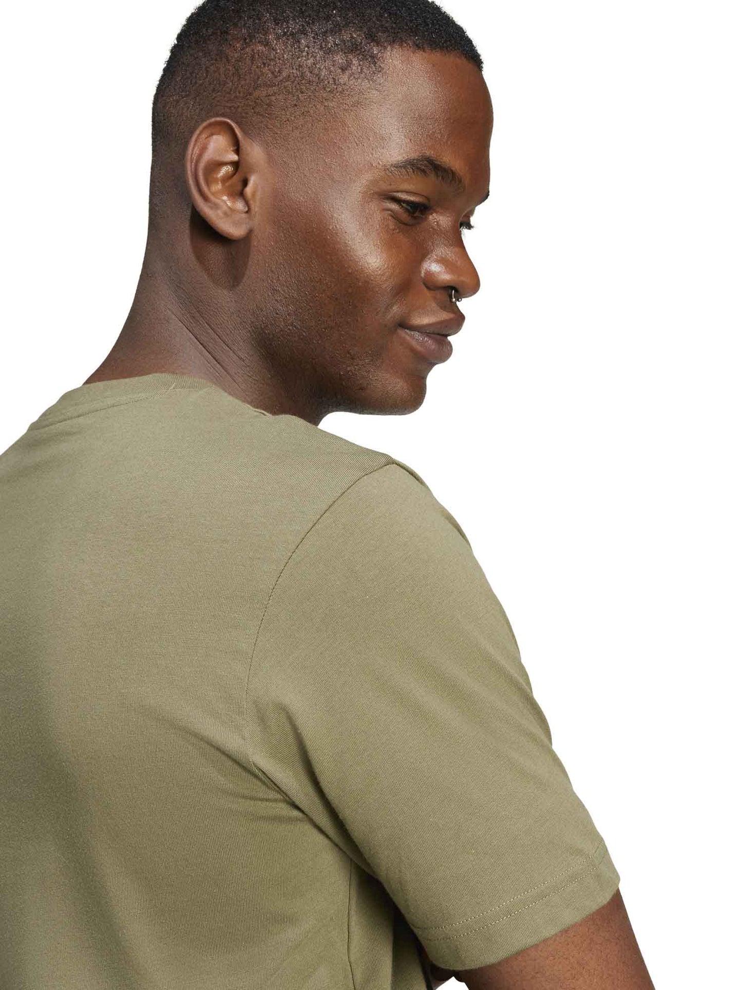 T-SHIRT CODES GRAPHIC ADIDAS UOMO VERDE MILITARE