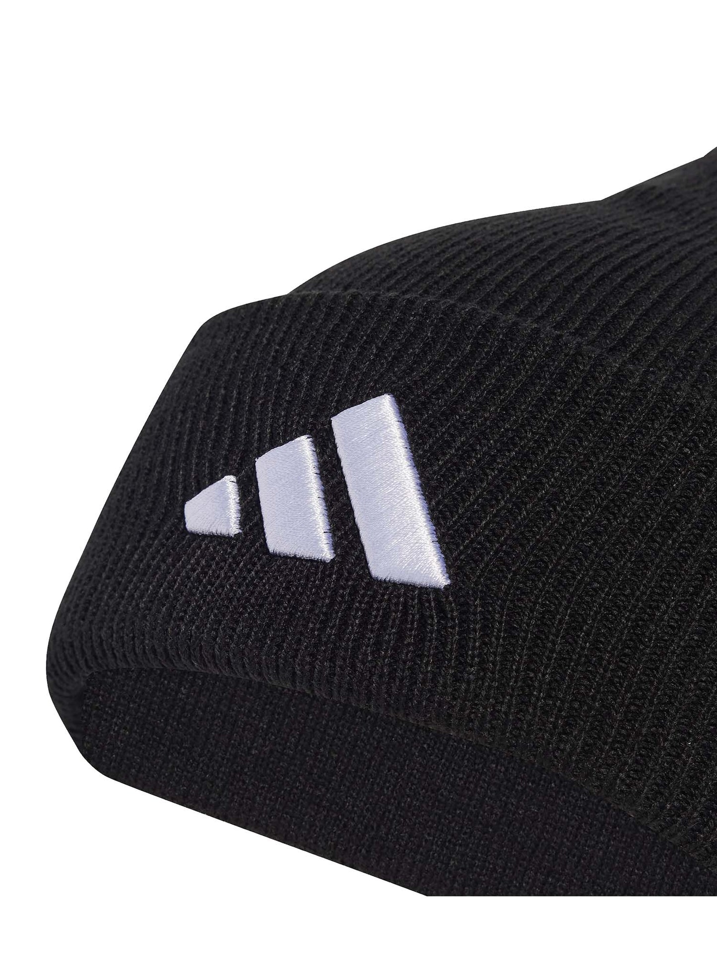 CAPPELLO CON RISVOLTO LOGATO ADIDAS UNISEX NERO