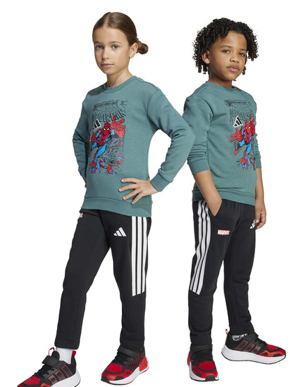 TUTA MARVEL SPIDERMAN ADIDAS JUNIOR UNISEX VERDE