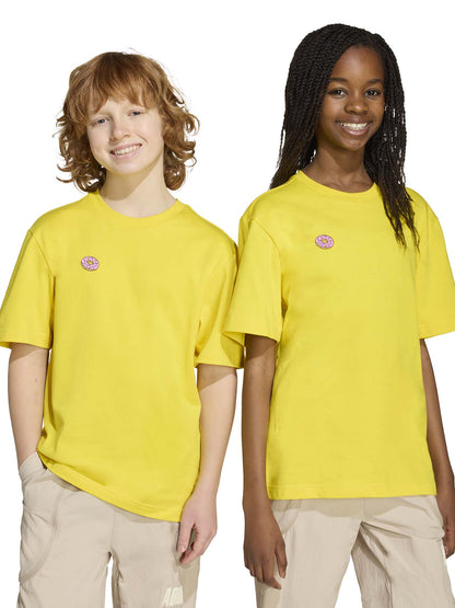 T-SHIRT GRAFICA THE SIMPSONS ADIDAS RAGAZZI UNISEX GIALLO
