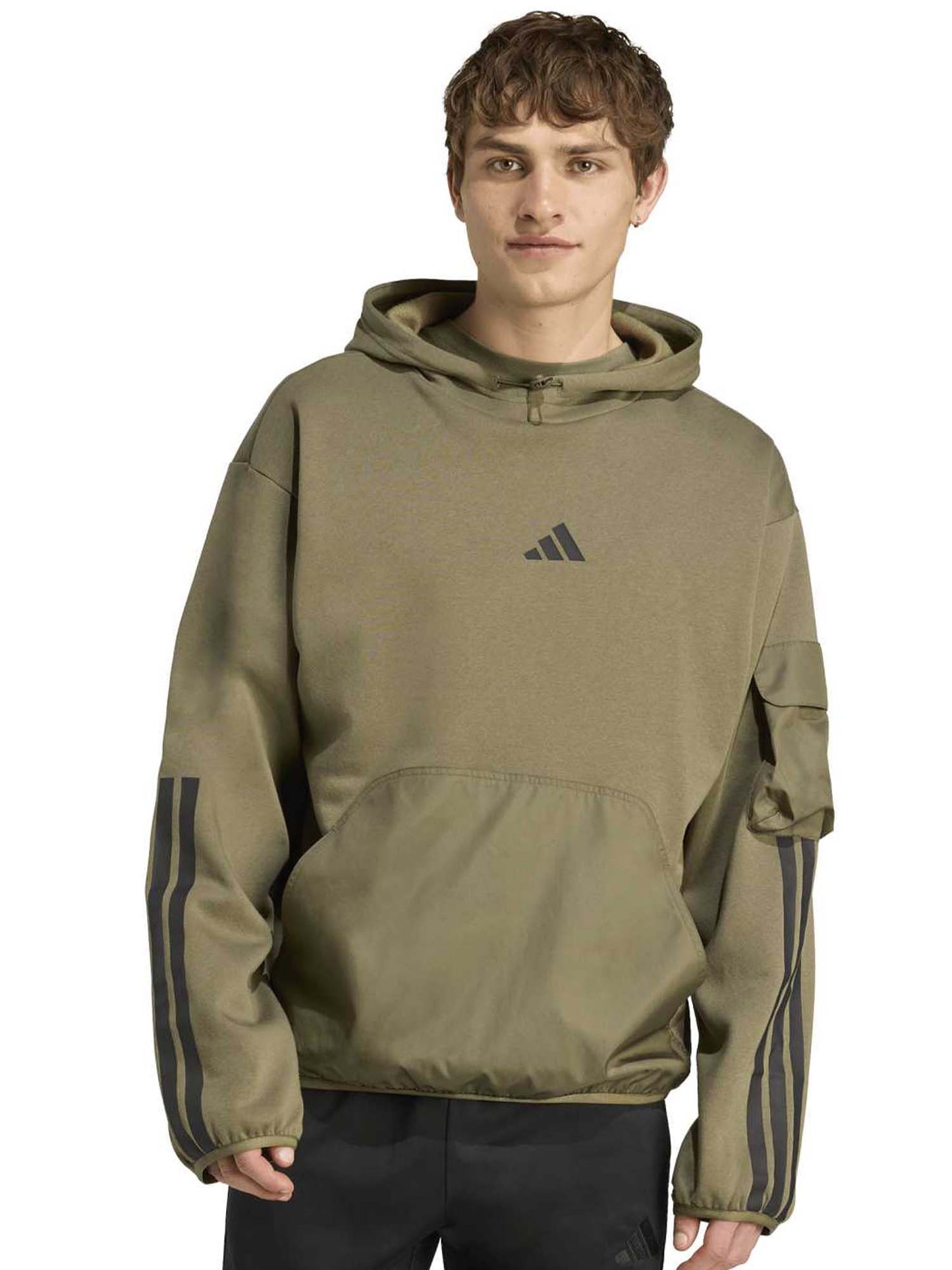 Adidas M CT Utility HD, felpa da uomo verde