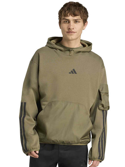 Adidas M CT Utility HD, felpa da uomo verde
