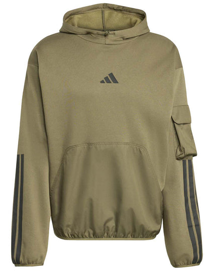 Adidas M CT Utility HD, felpa da uomo verde
