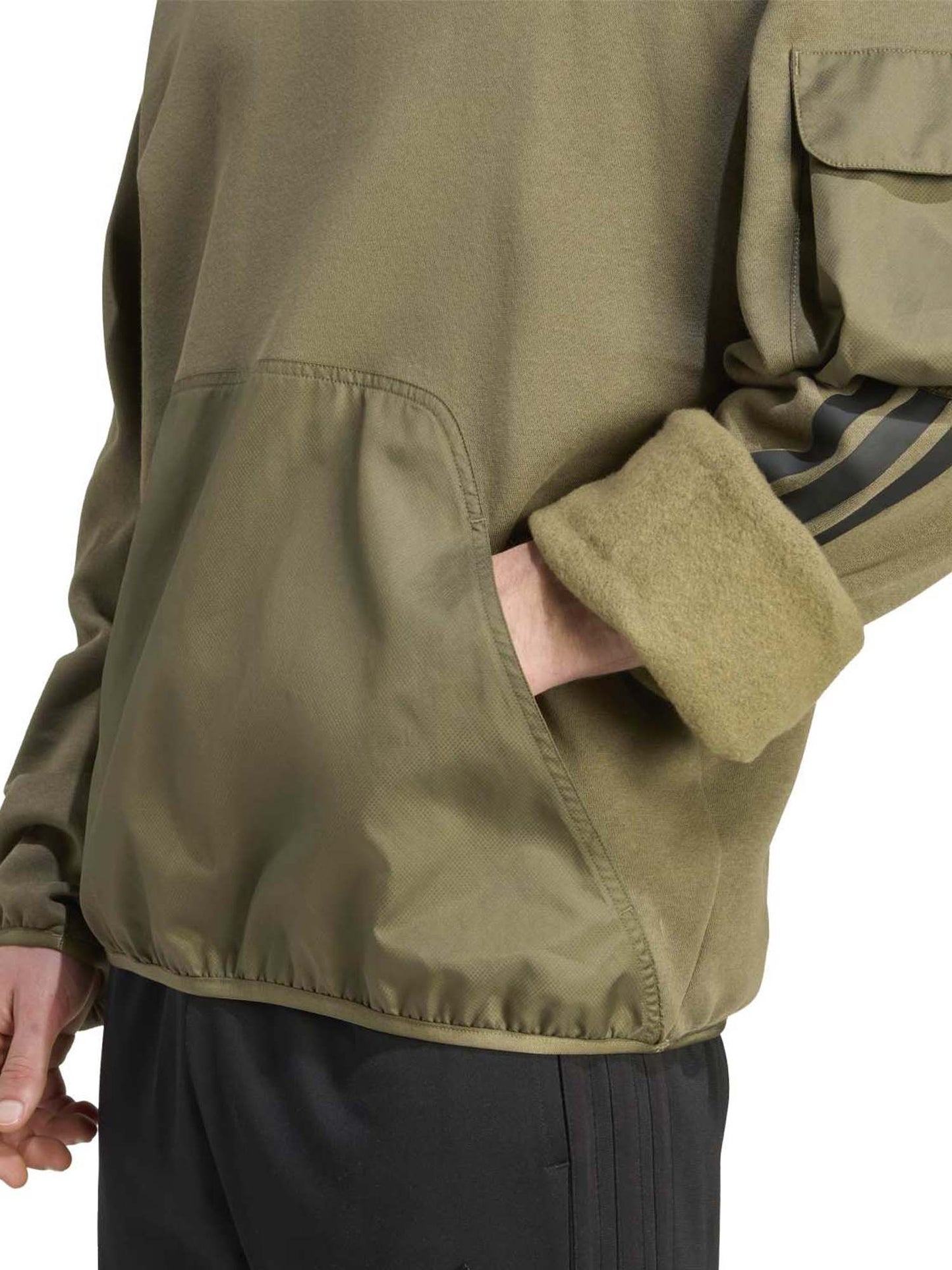 Adidas M CT Utility HD, felpa da uomo verde