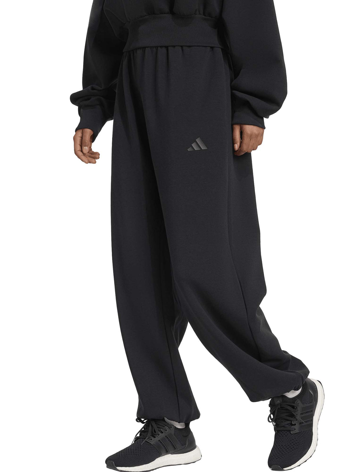 Adidas panta baloon pantalone da donna nero