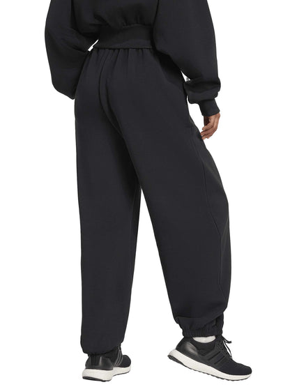 Adidas panta baloon pantalone da donna nero