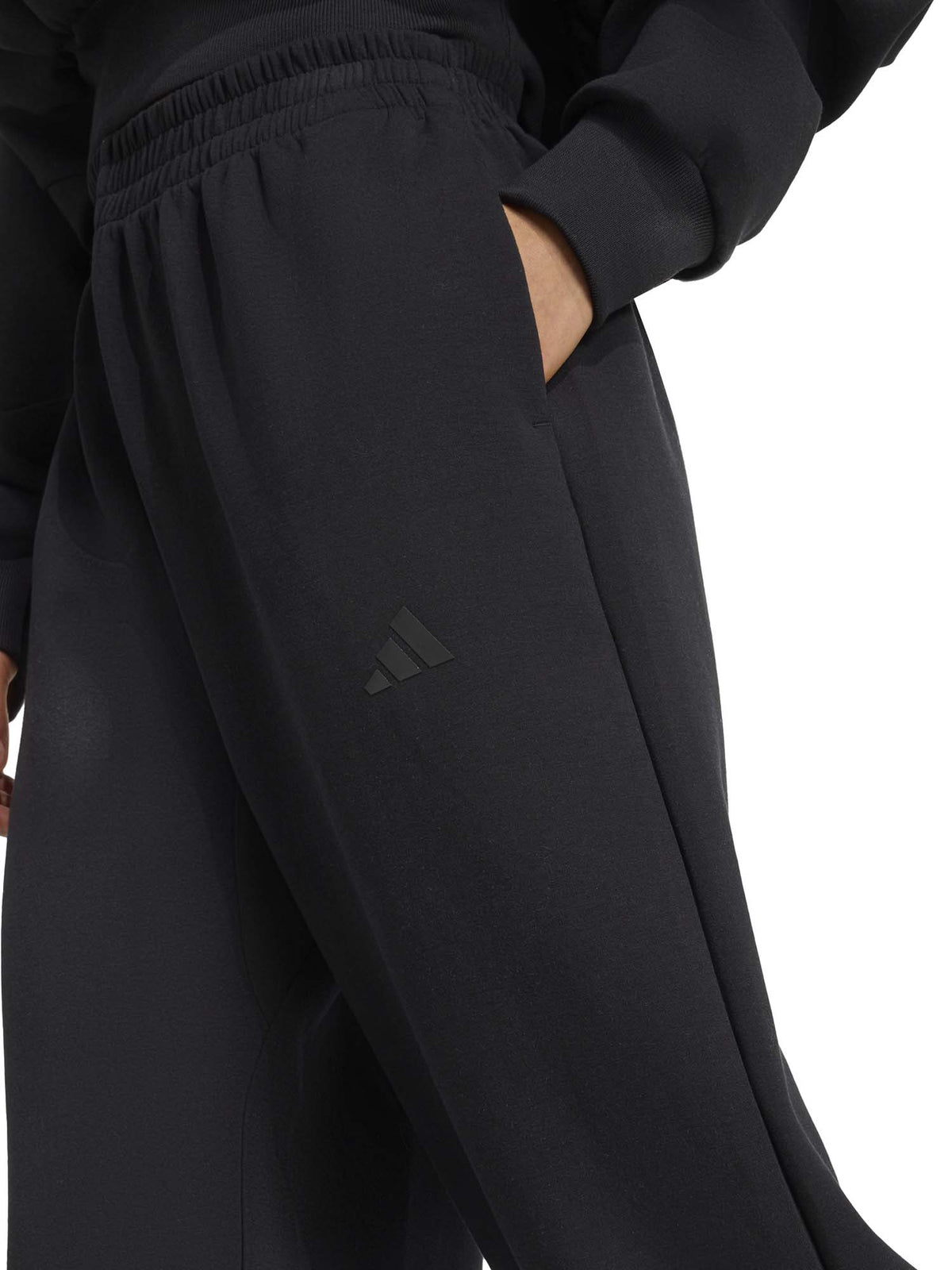 Adidas panta baloon pantalone da donna nero