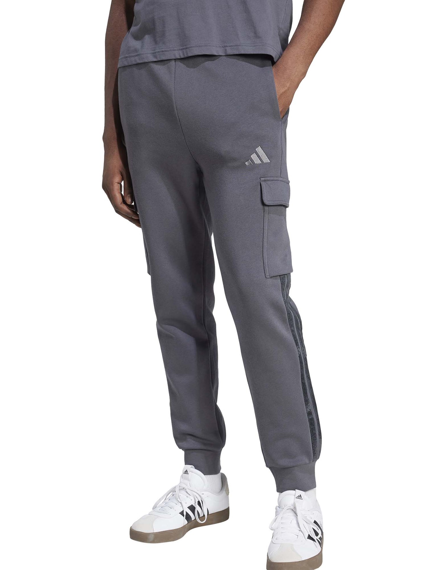 PANTALONE CARGO ADIDAS DA UOMO NERO