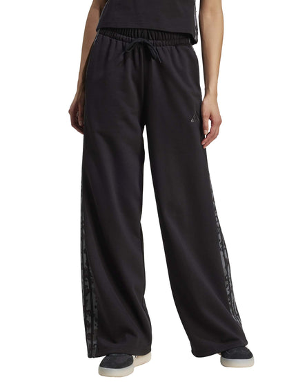 PANTALONE STAMPA ANIMALIER ADIDAS DA DONNA NERO