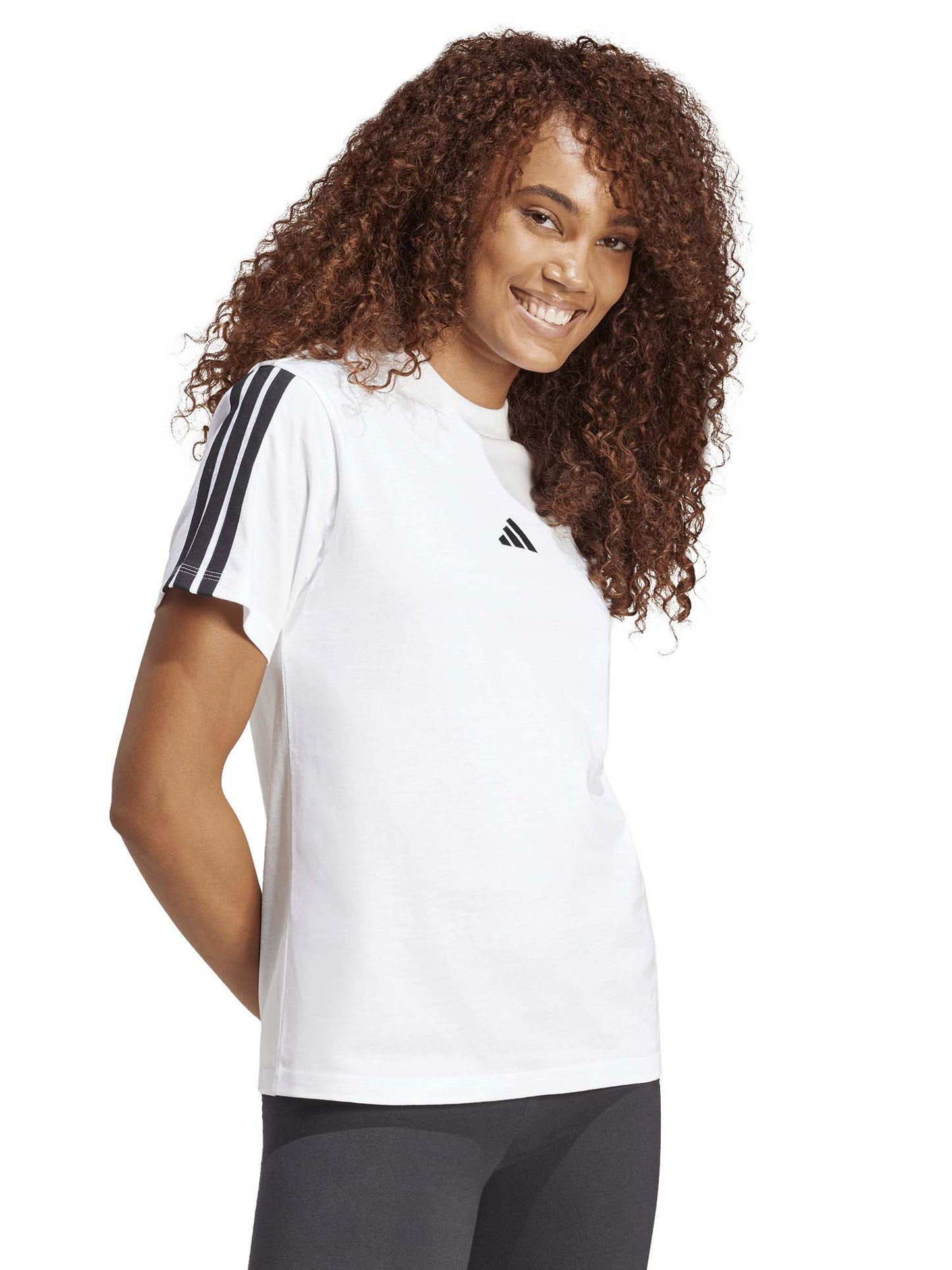 T-SHIRT ESSENTIALS ADIDAS DONNA BIANCO