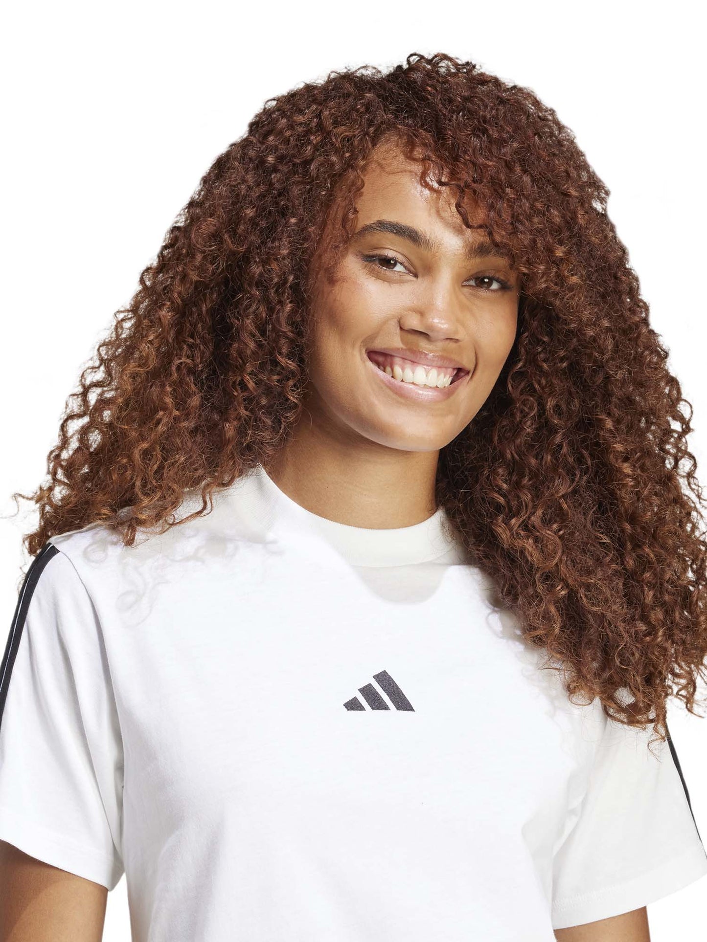 T-SHIRT ESSENTIALS ADIDAS DONNA BIANCO