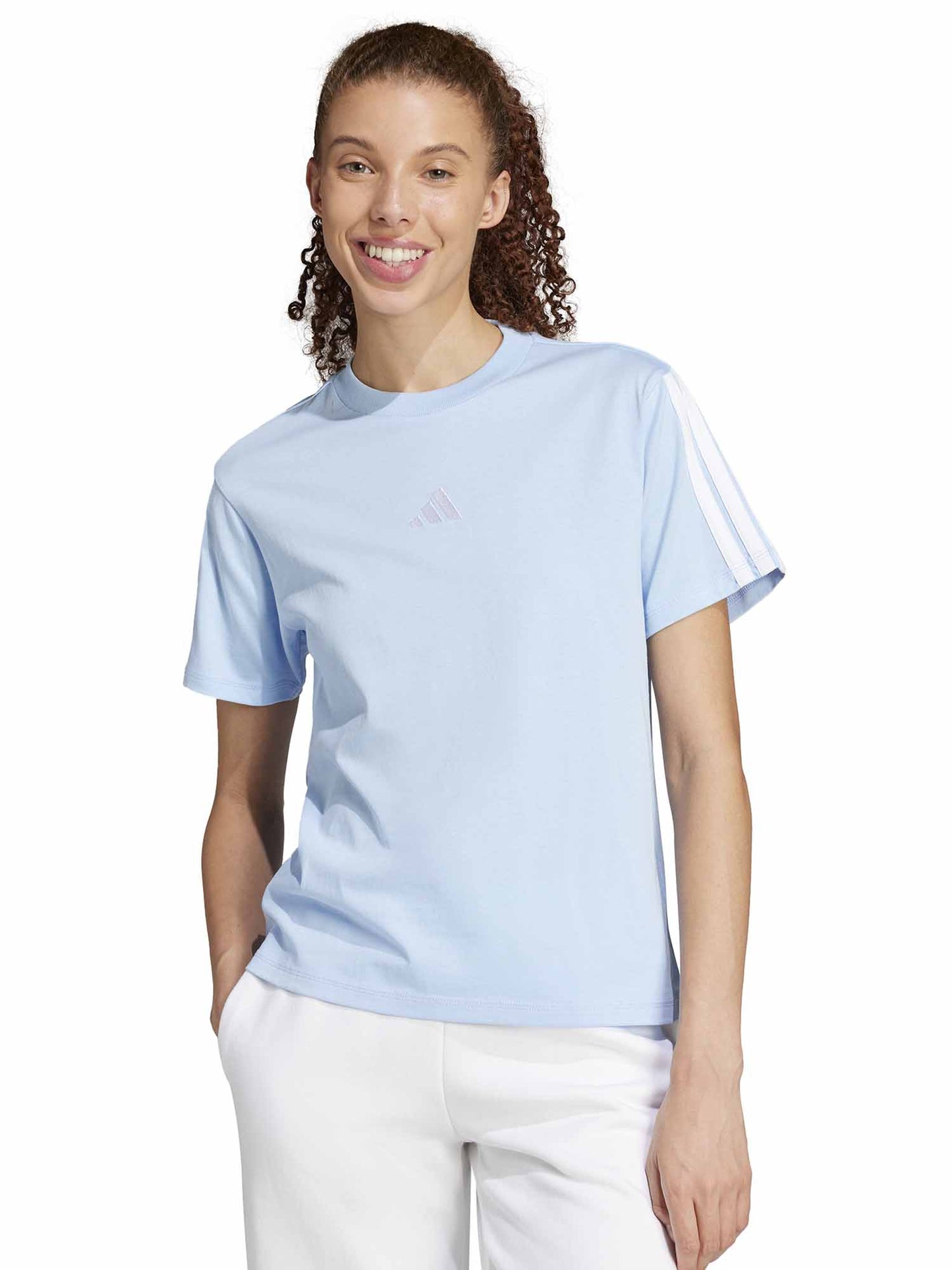 T-SHIRT ESSENTIALS ADIDAS DONNA CELESTE