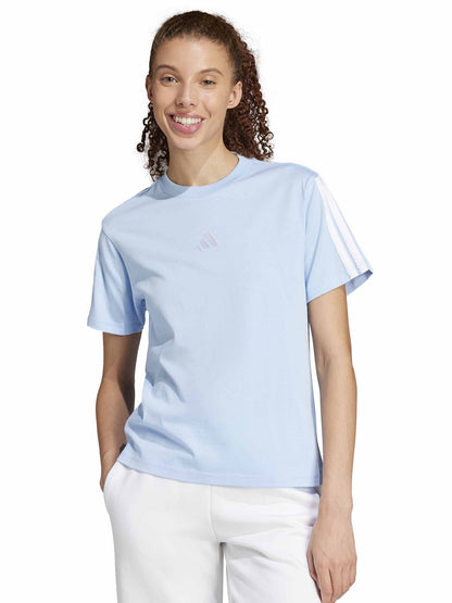 T-SHIRT ESSENTIALS ADIDAS DONNA CELESTE