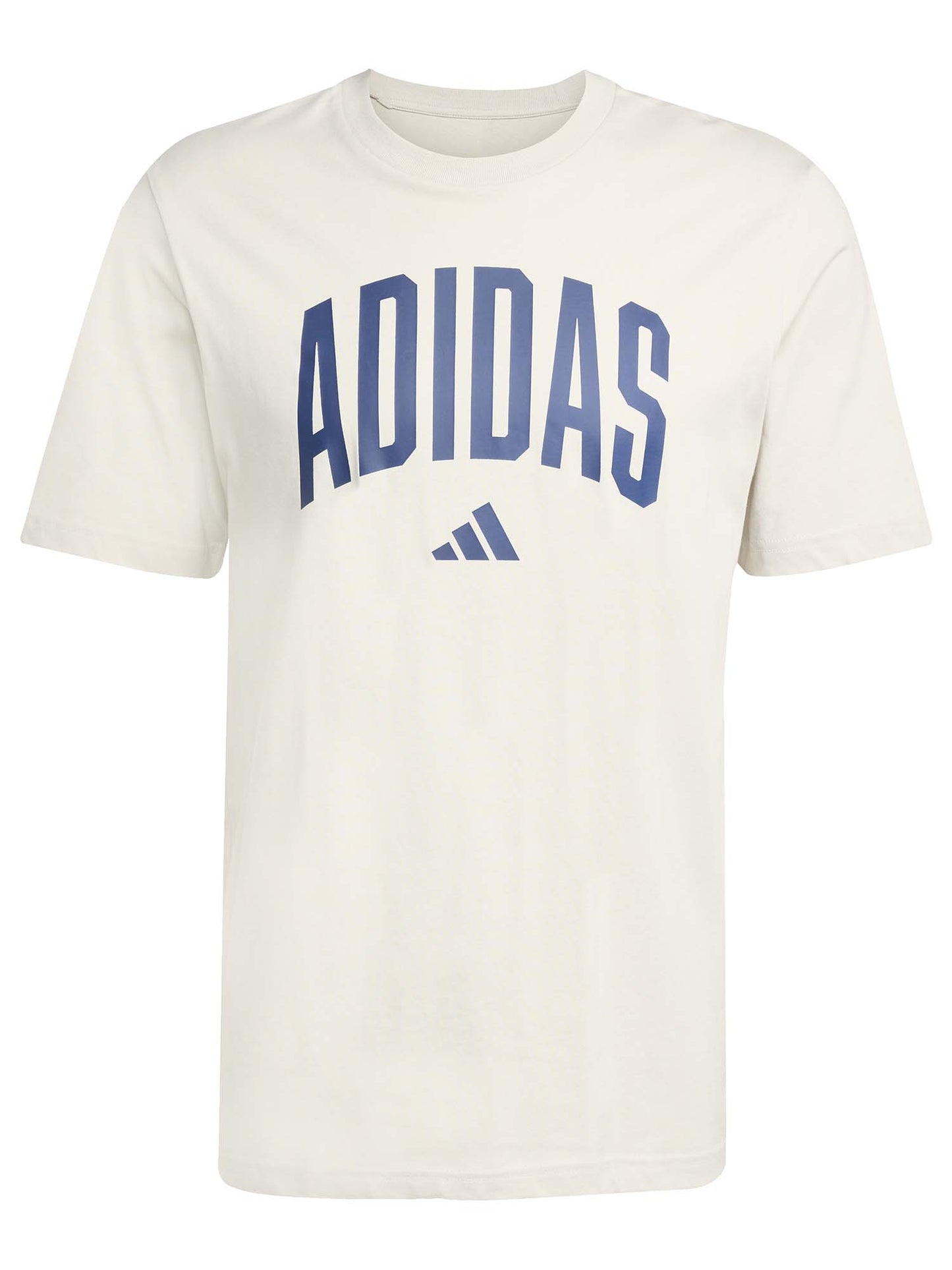 T-SHIRT COLLEGE ADIDAS UOMO SABBIA
