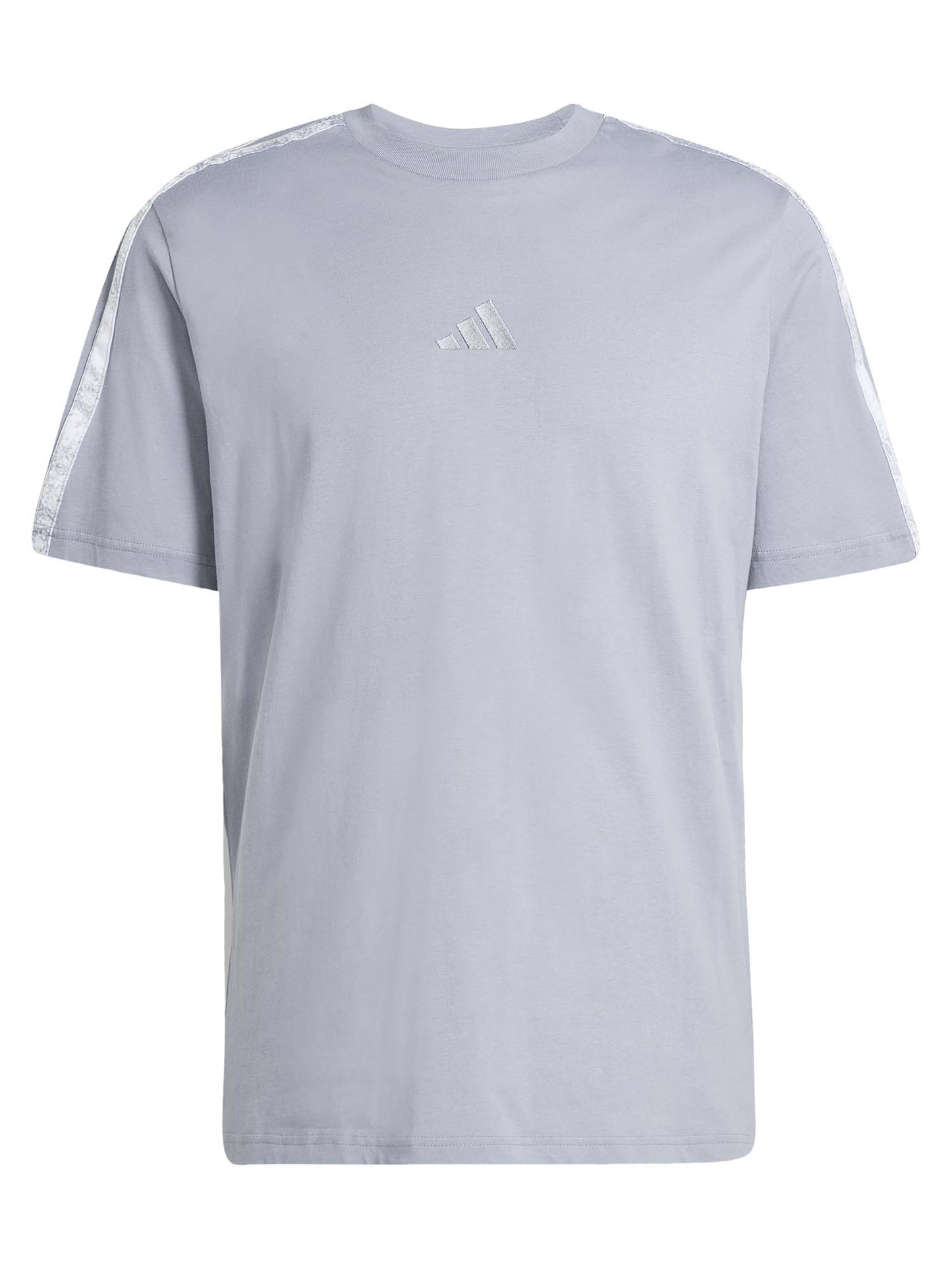 T-SHIRT COLOURBLOCK ADIDAS UOMO ANTRACITE