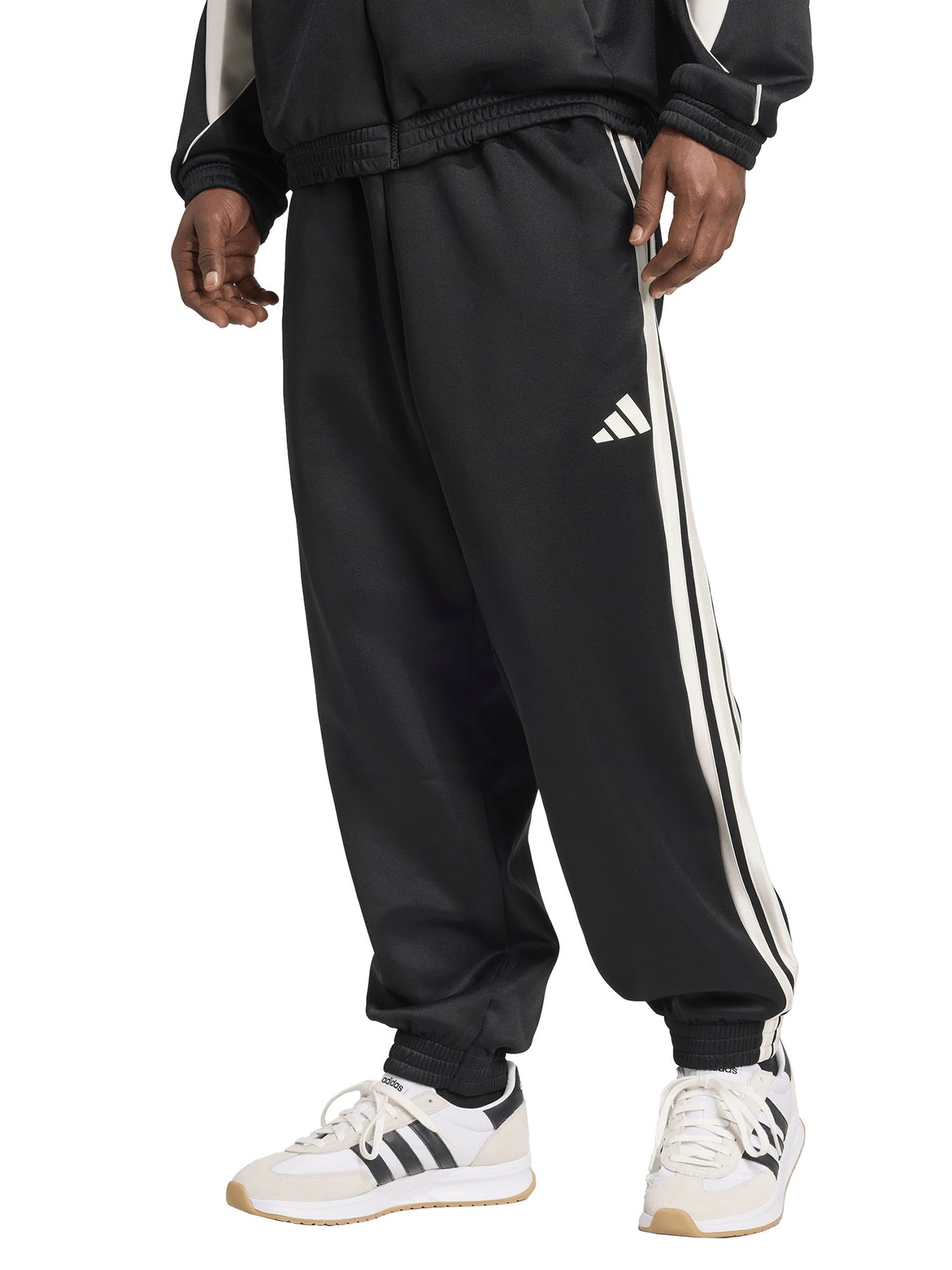 Pantaloni da allenamento Adidas Stadium neri da uomo