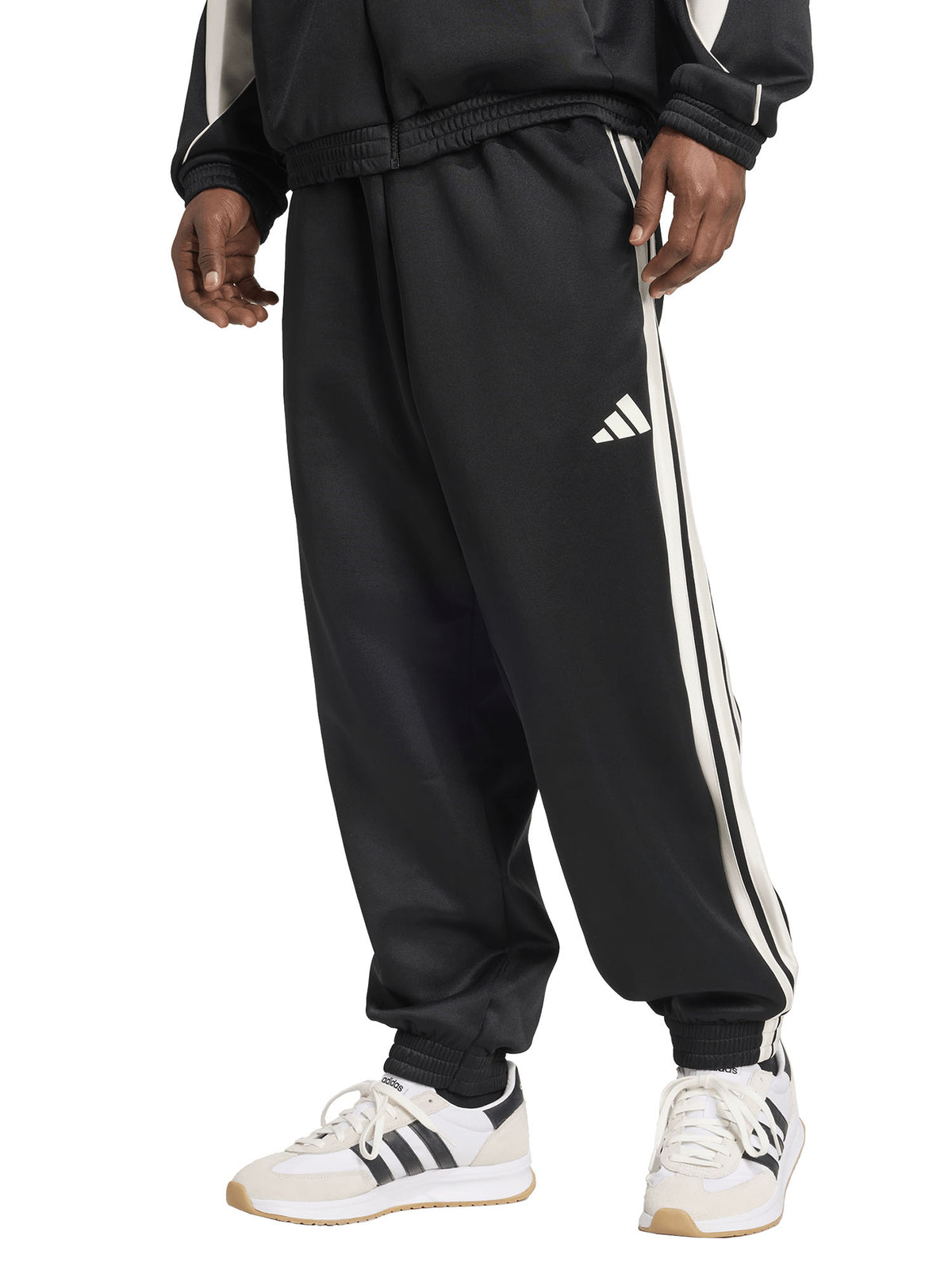 Adidas panta stadium pantalone da uomo nero