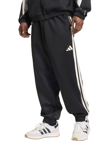 PANTALONE STADIUM ALLENAMENTO ADIDAS UOMO NERO BIANCO