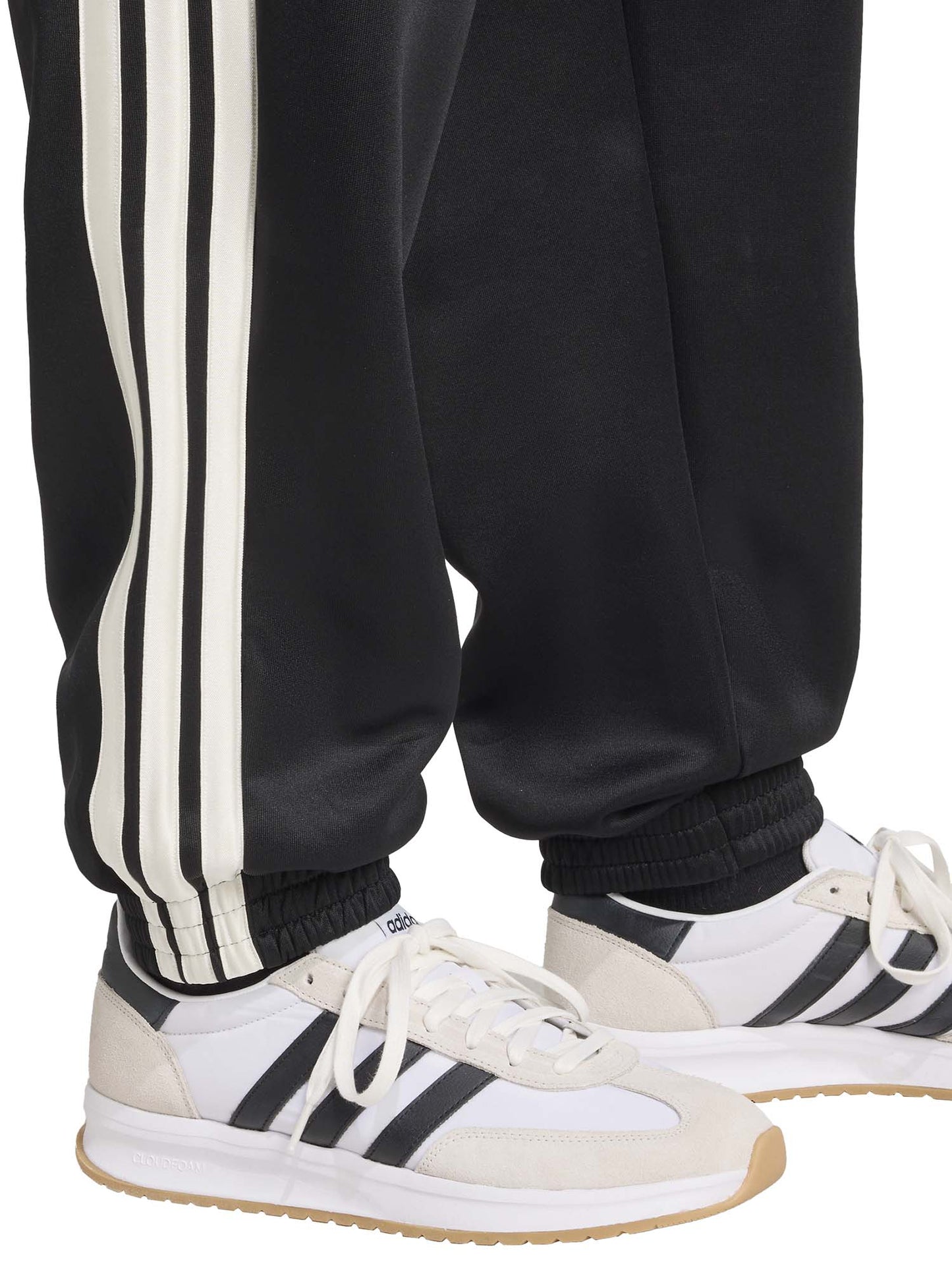 PANTALONE STADIUM ALLENAMENTO ADIDAS UOMO NERO BIANCO