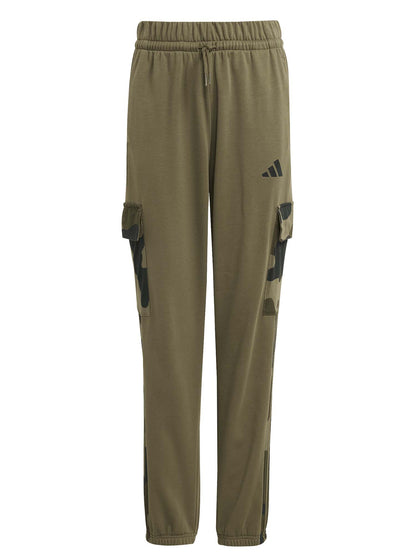PANTALONI CARGO ESSENTIALS ADIDAS BAMBINI OLIVA