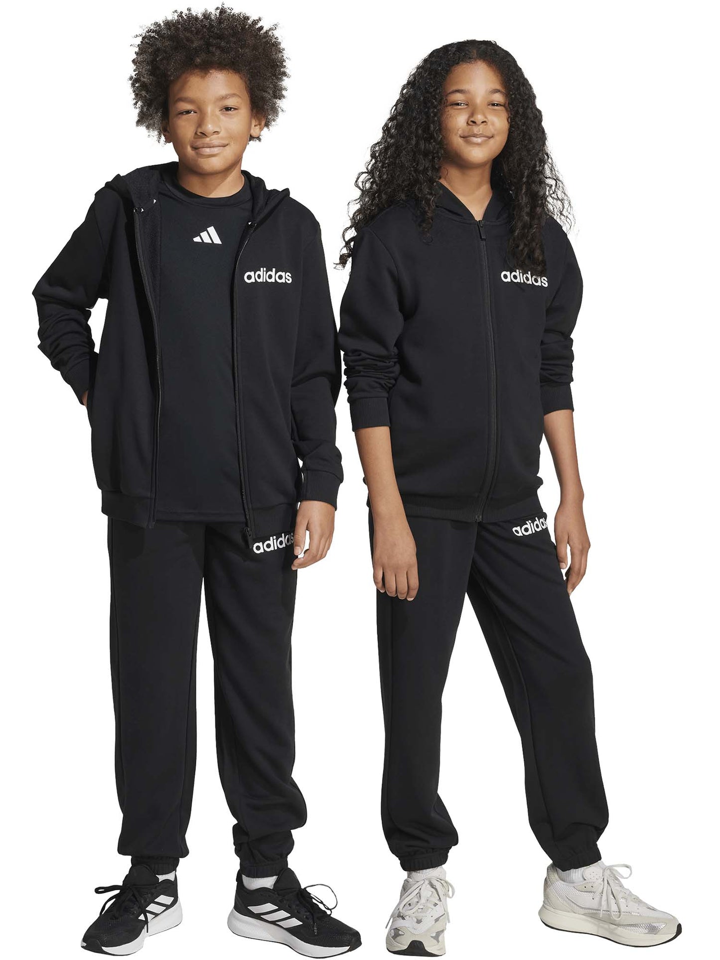 TUTA ESSENTIAL ADIDAS JUNIOR NERO