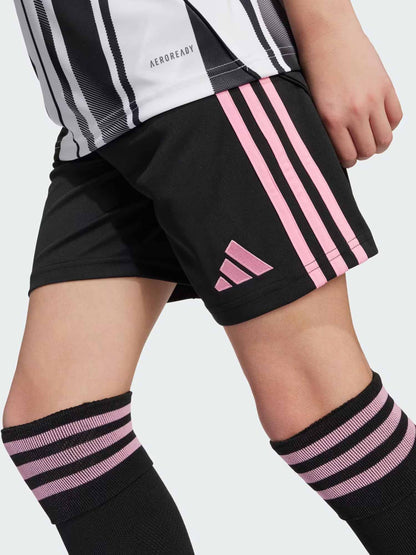SHORT HOME 25/26 JUVENTUS ADIDAS JUNIOR UNISEX NERO