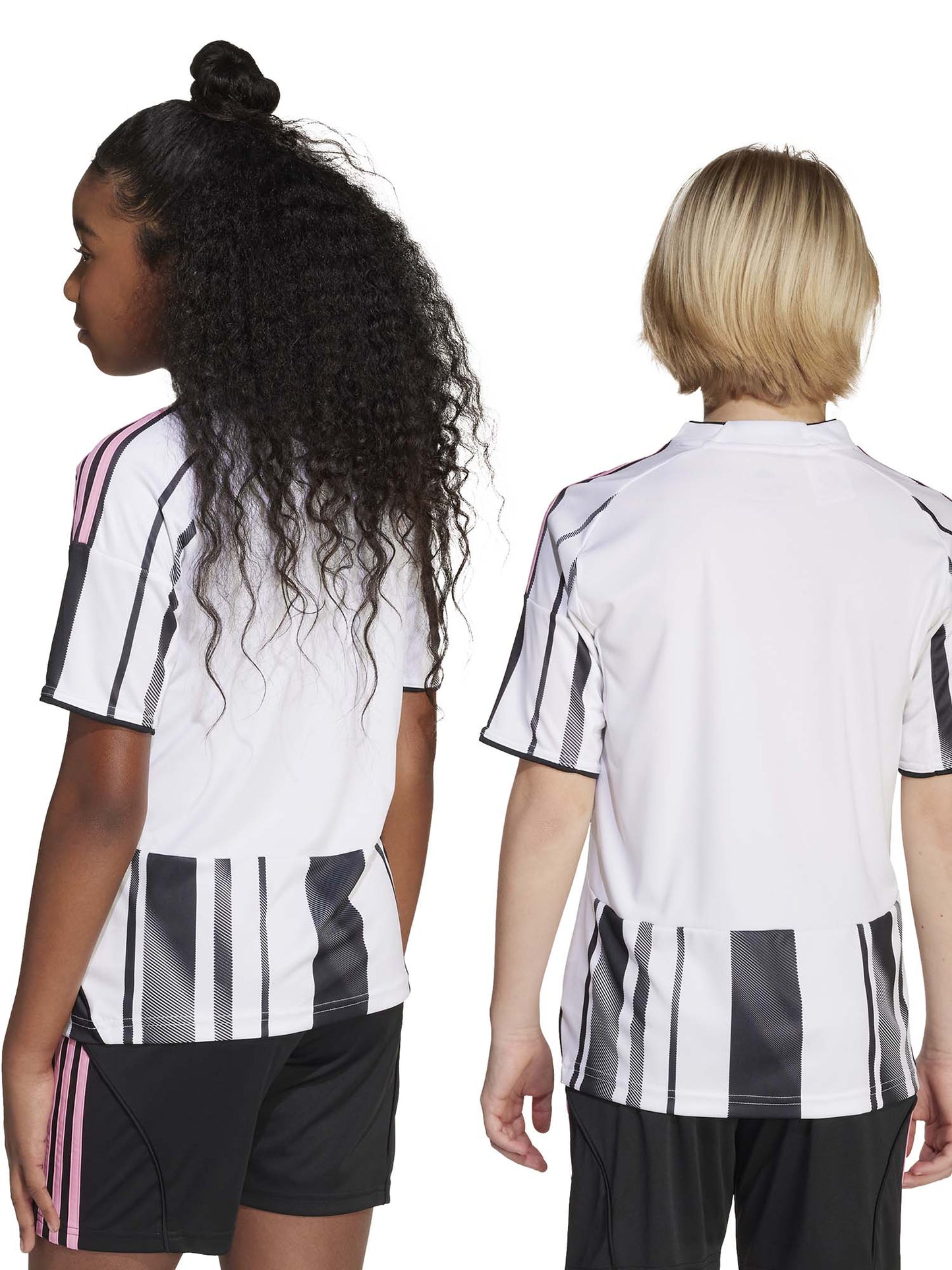 MAGLIA HOME 25/26 JUVENTUS ADIDAS DA BAMBINI BIANCO NERO