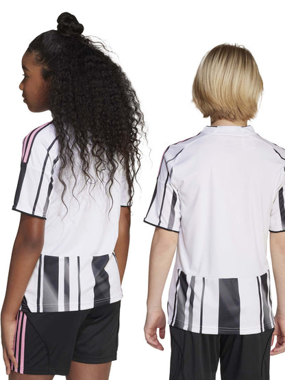 MAGLIA HOME 25/26 JUVENTUS ADIDAS DA BAMBINI BIANCO NERO