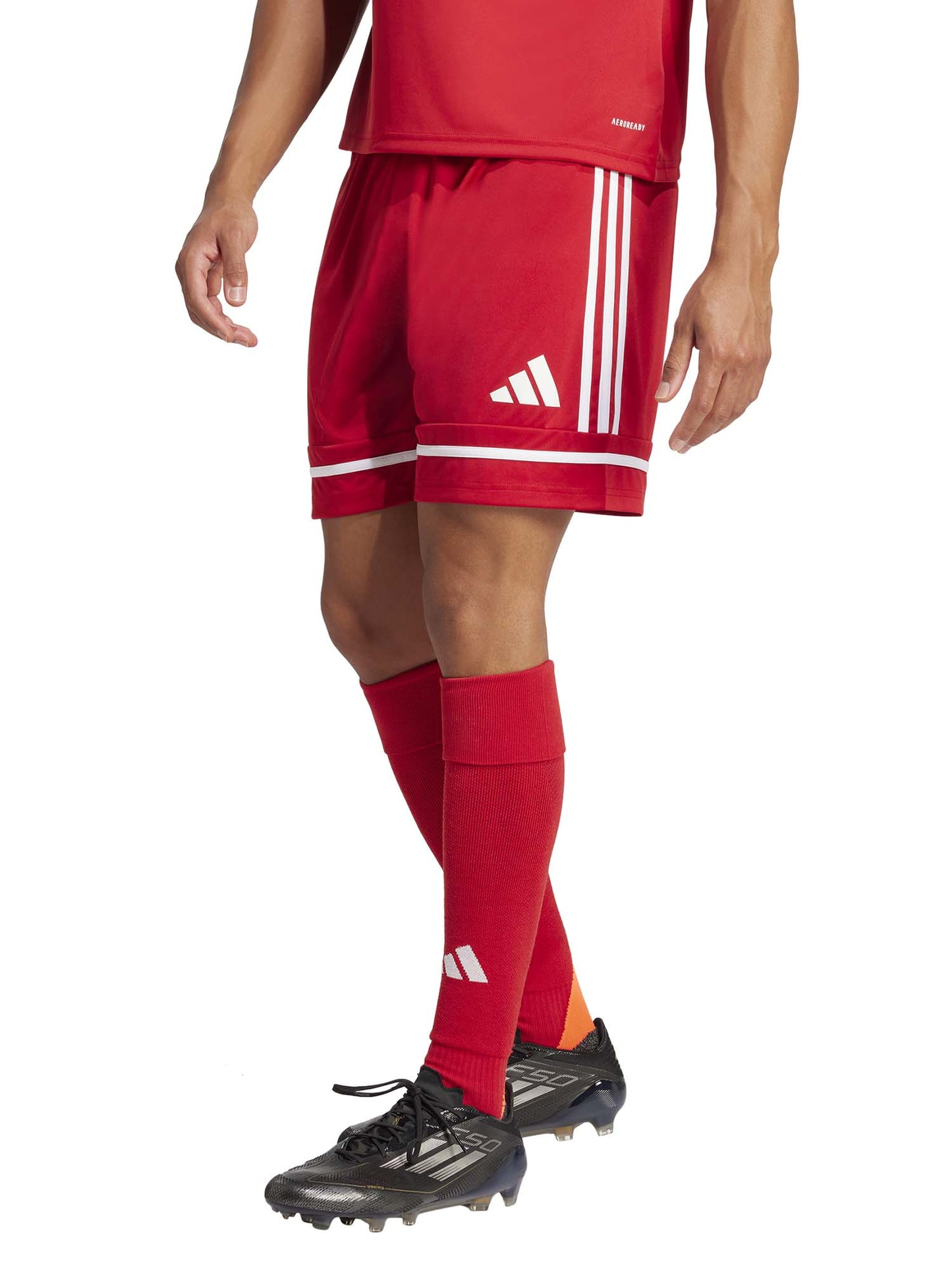 SHORT SPORTIVO SQUADRA 25 ADIDAS DA UOMO ROSSO