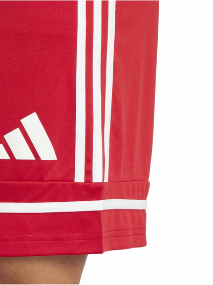 SHORT SPORTIVO SQUADRA 25 ADIDAS DA UOMO ROSSO