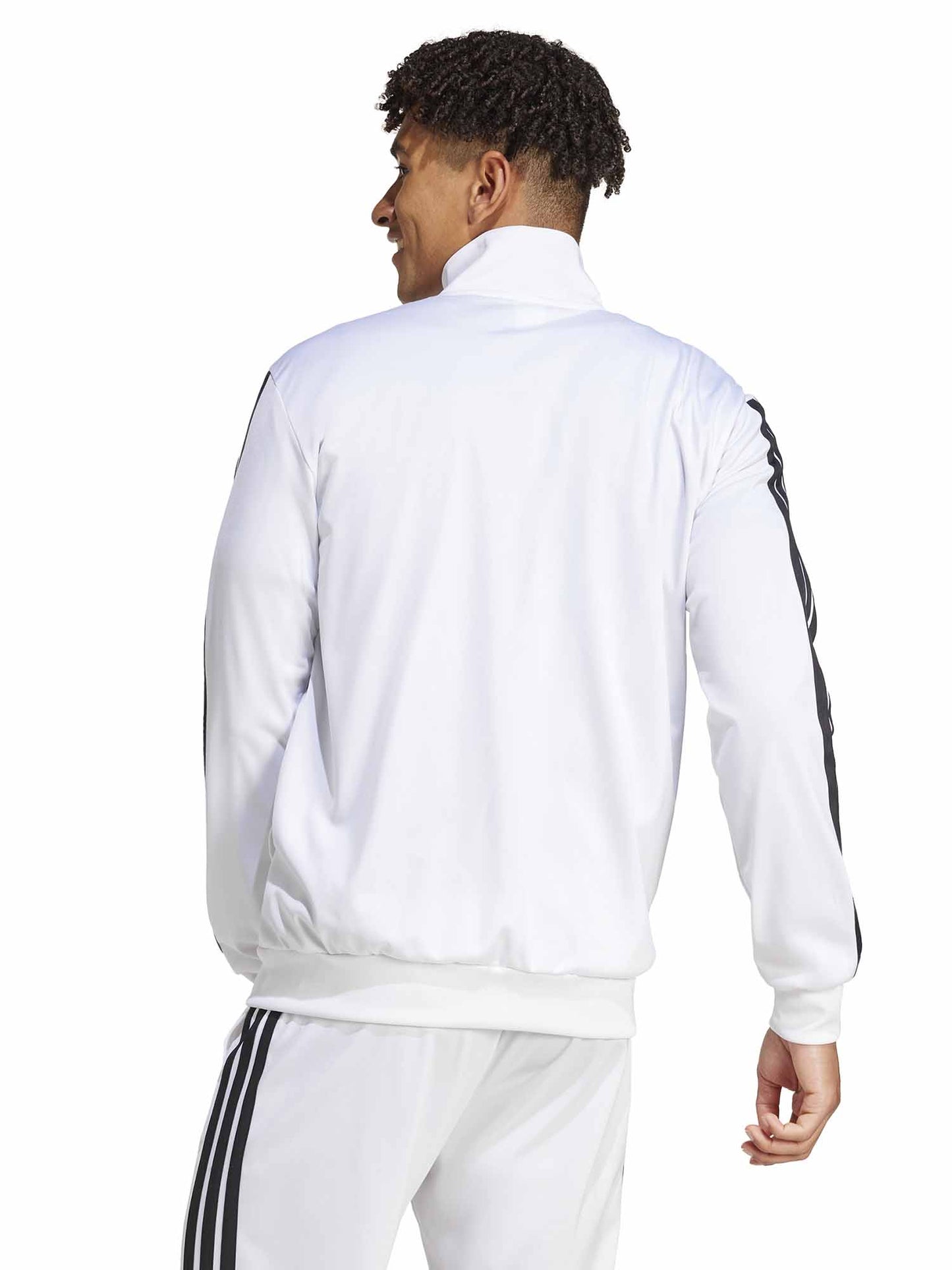 FELPA TRICOT FULZIP ADIDAS UOMO BIANCO