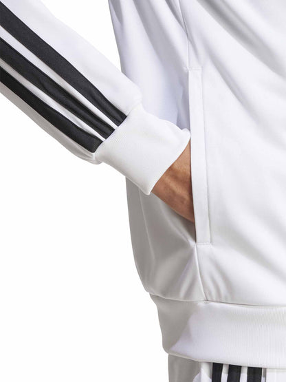 FELPA TRICOT FULZIP ADIDAS UOMO BIANCO
