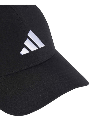 Cappellino da baseball Adidas nero con logo ricamato uomo