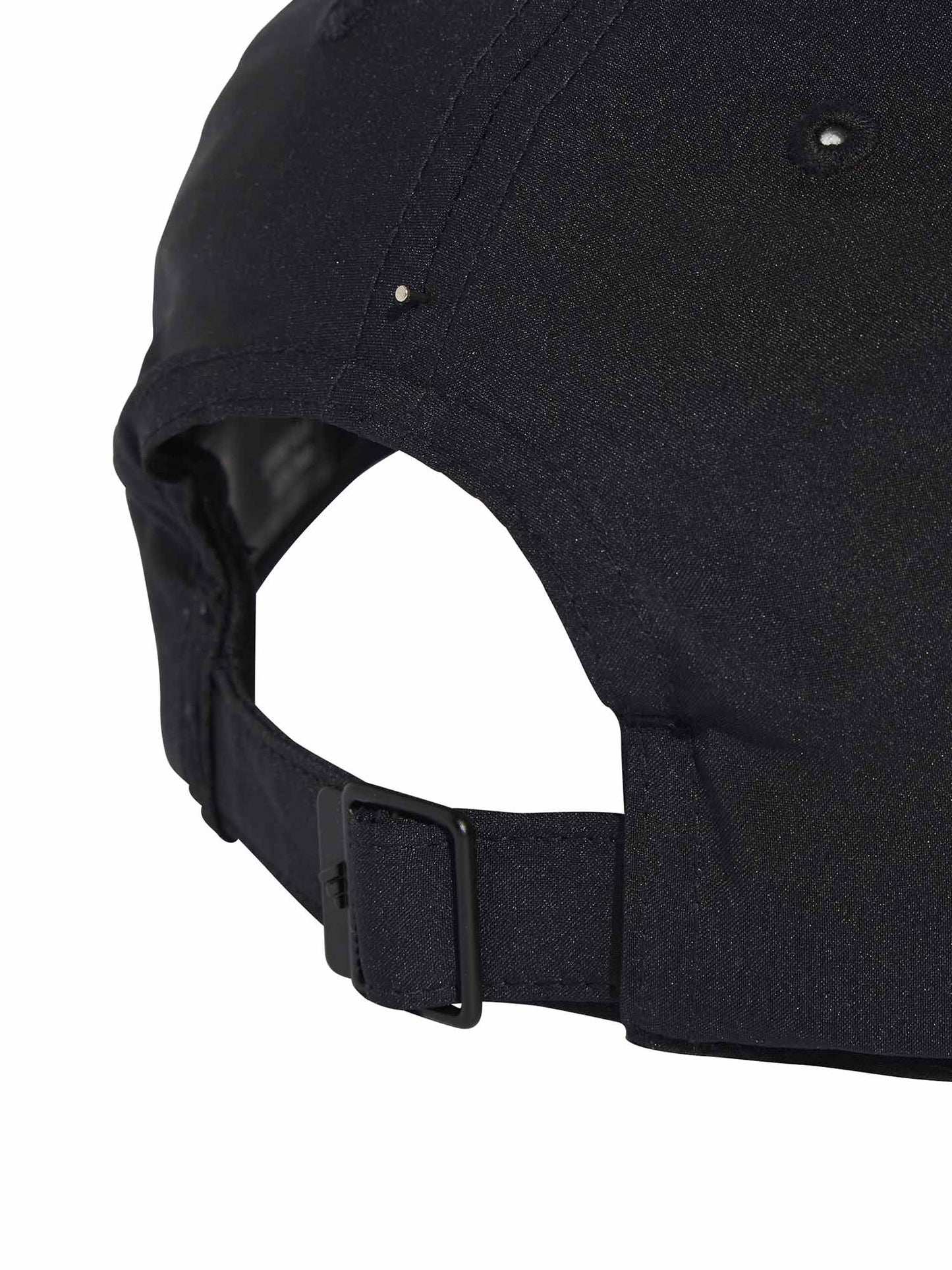 Cappellino da baseball Adidas nero con logo ricamato uomo