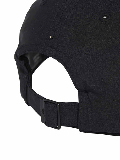 Cappellino da baseball Adidas nero con logo ricamato uomo