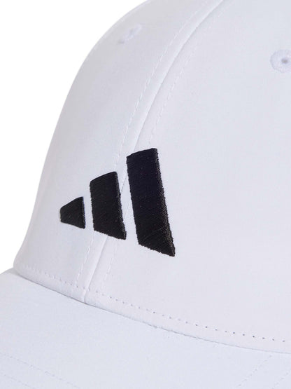 Cappello bianco con visiera Adidas da uomo per uso sportivo