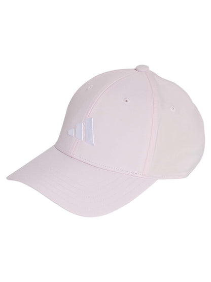 Cappello da baseball Adidas rosa con logo ricamato da donna