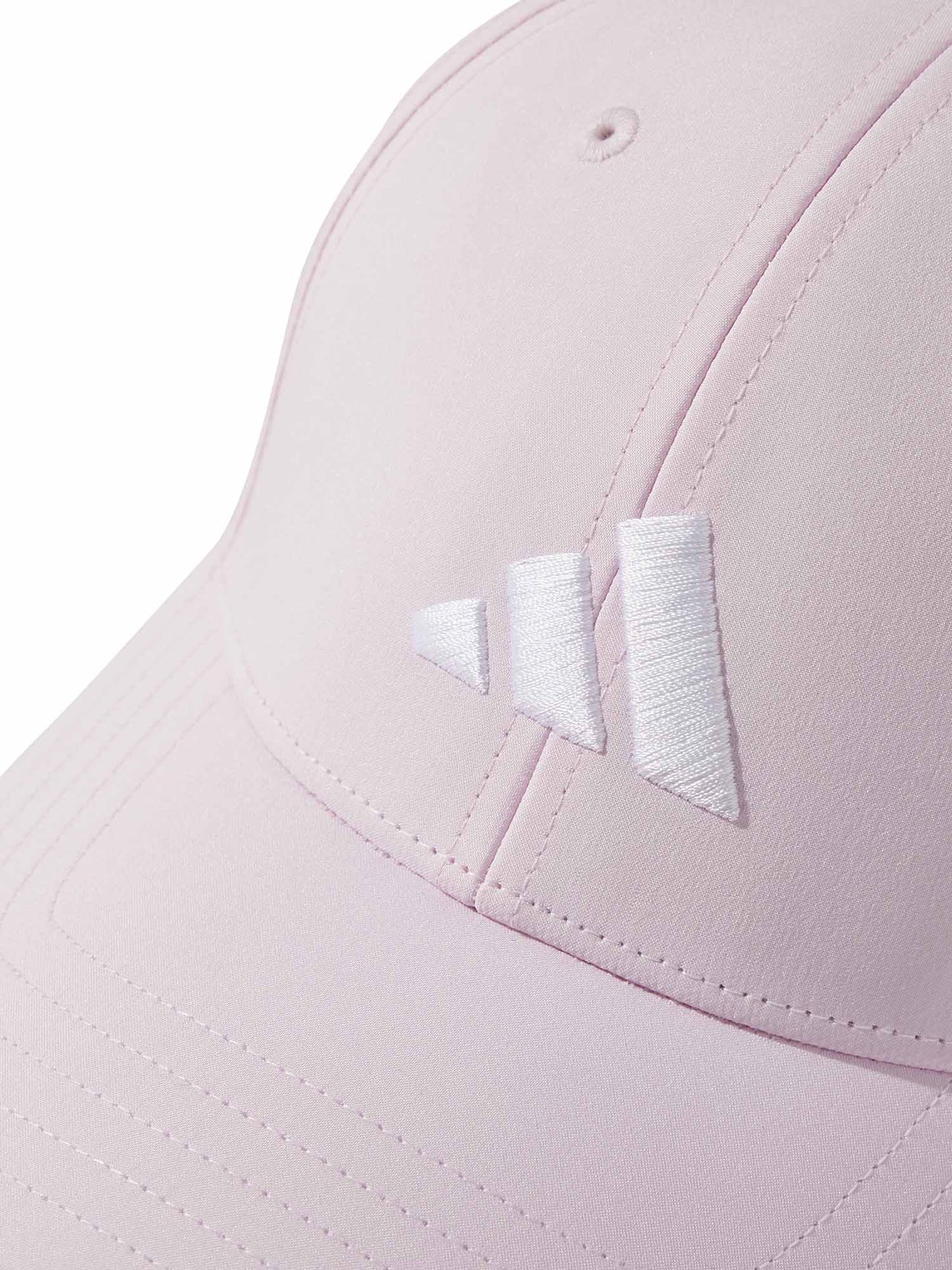 Cappello da baseball Adidas rosa con logo ricamato da donna