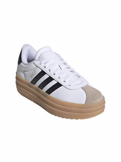 SNEAKERS VL COURT BOLD ADIDAS JUNIOR UNISEX BIANCO-NERO