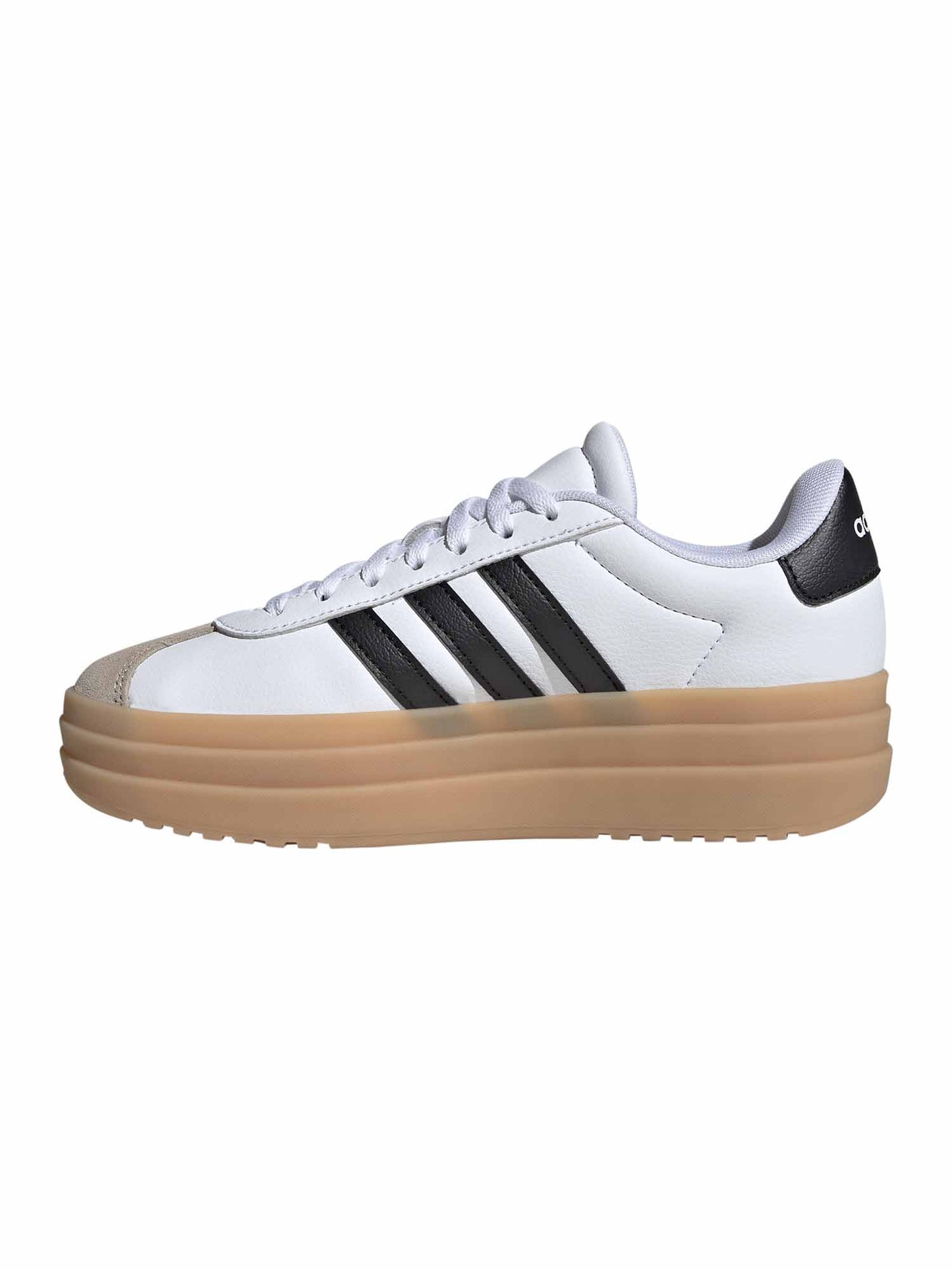 SNEAKERS VL COURT BOLD ADIDAS JUNIOR UNISEX BIANCO-NERO