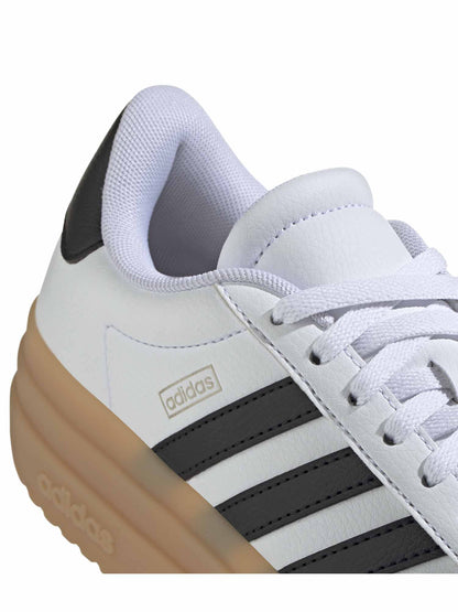 SNEAKERS VL COURT BOLD ADIDAS JUNIOR UNISEX BIANCO-NERO