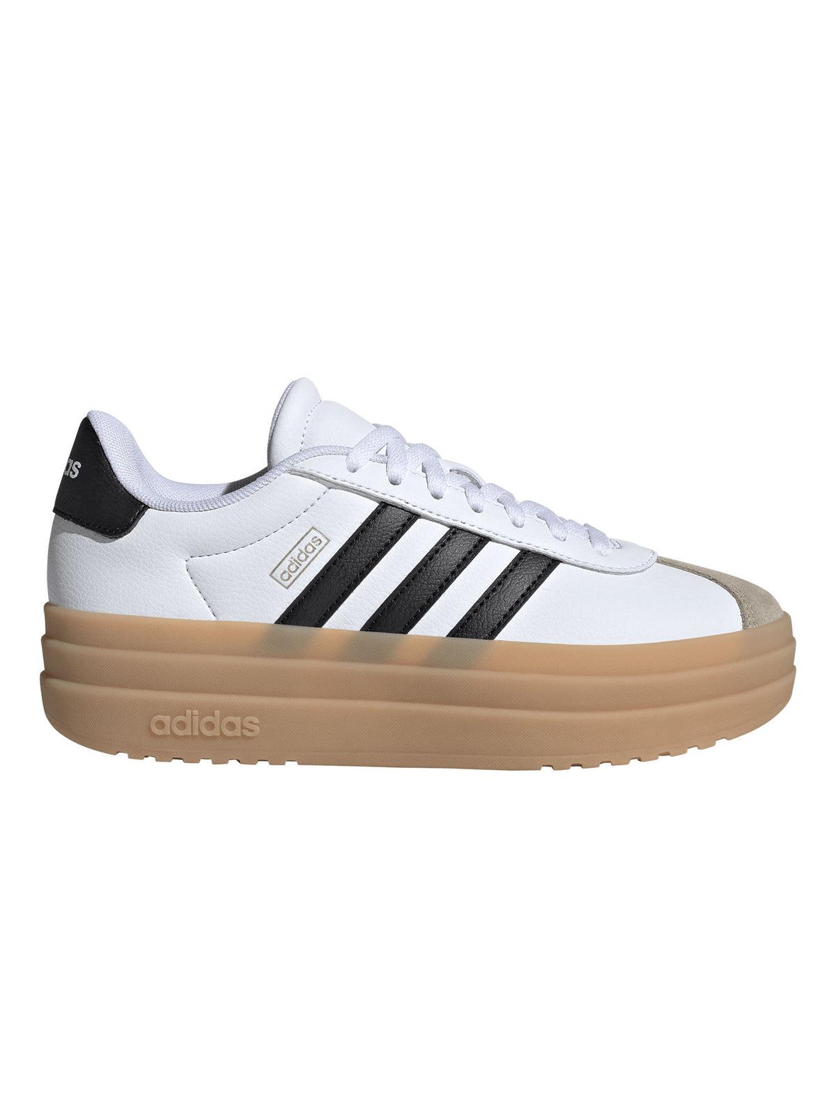 Adidas vl court bold sneakers gs da bambino/a bianco-nero