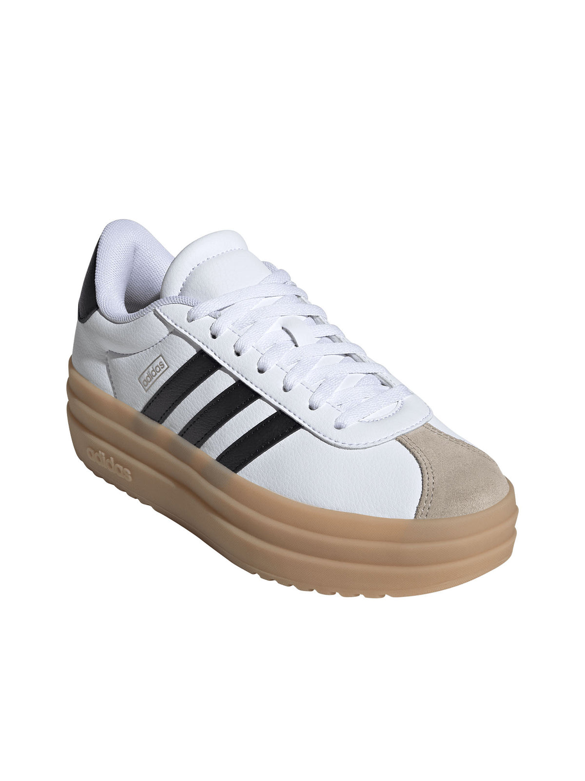 Adidas vl court bold sneakers gs da bambino/a bianco-nero