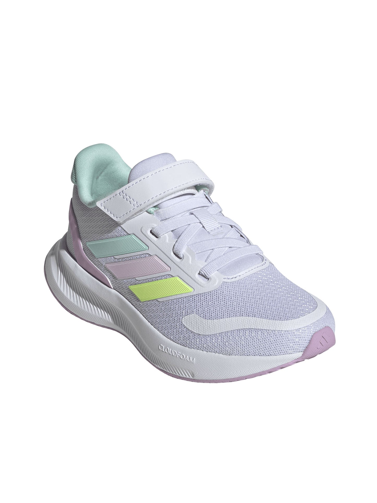 Adidas Runfalcon 5, scarpa running multicolore da bambina
