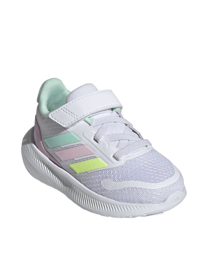 Adidas Runfalcon 5, scarpa running bianca per bambina