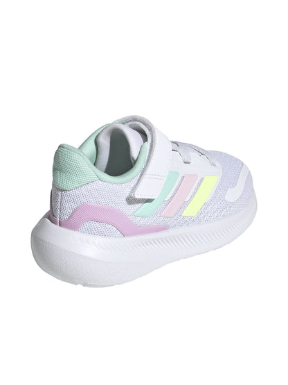 Adidas Runfalcon 5, scarpa running bianca per bambina
