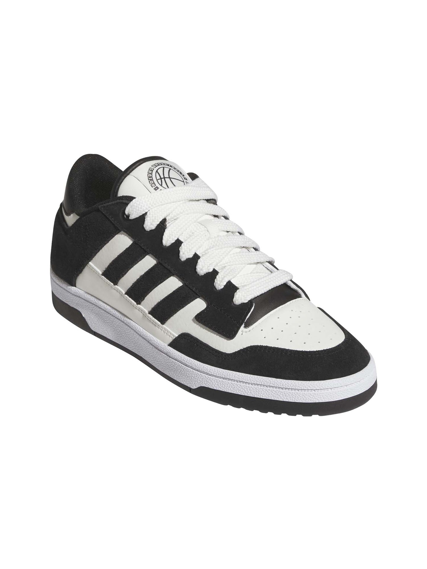 SNEAKERS RAPID COURT LOW ADIDAS UOMO BIANCO-NERO