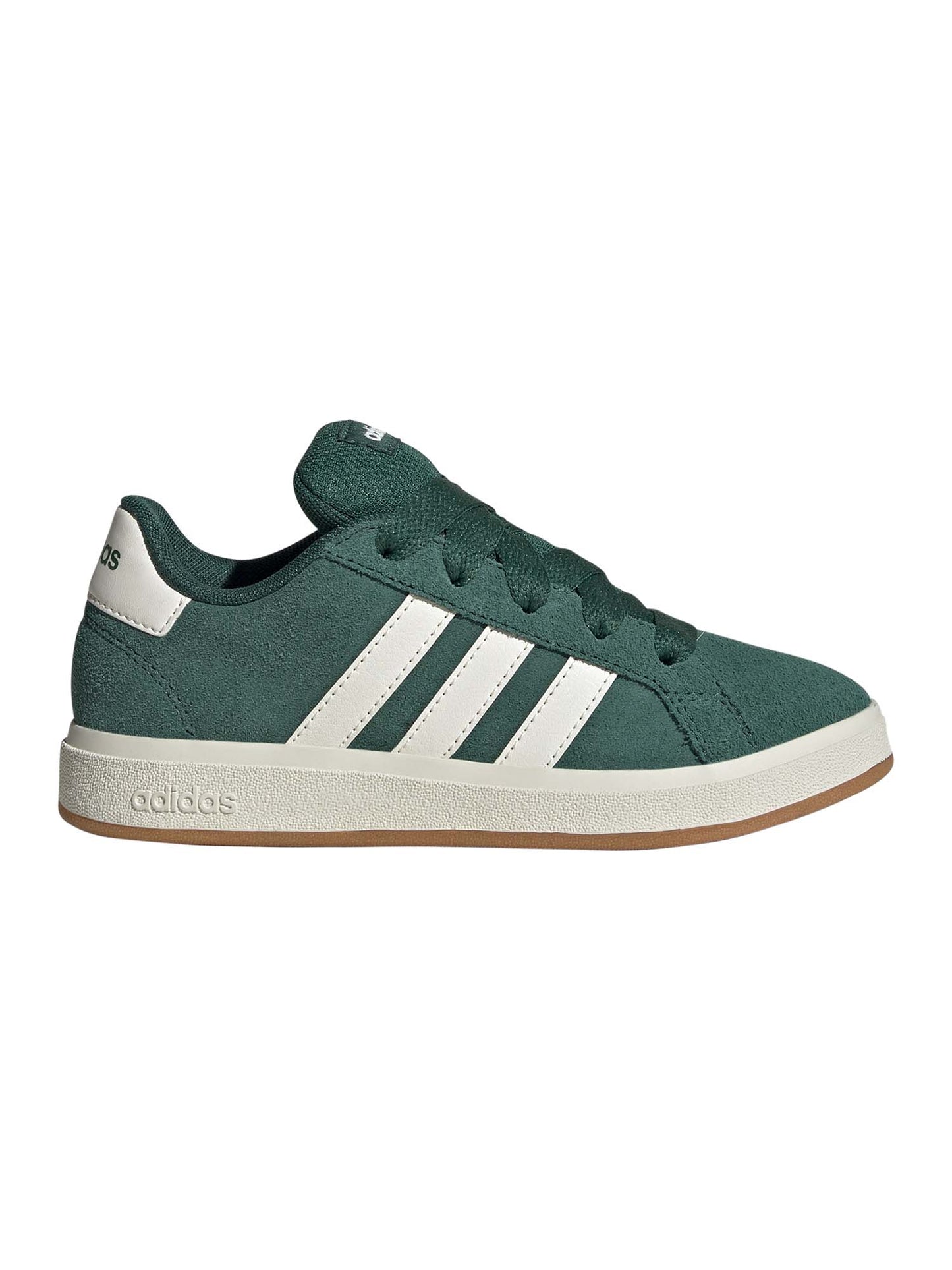 Sneakers Adidas Grand Court bimbo/a junior verdi, ispirate allo stile skate