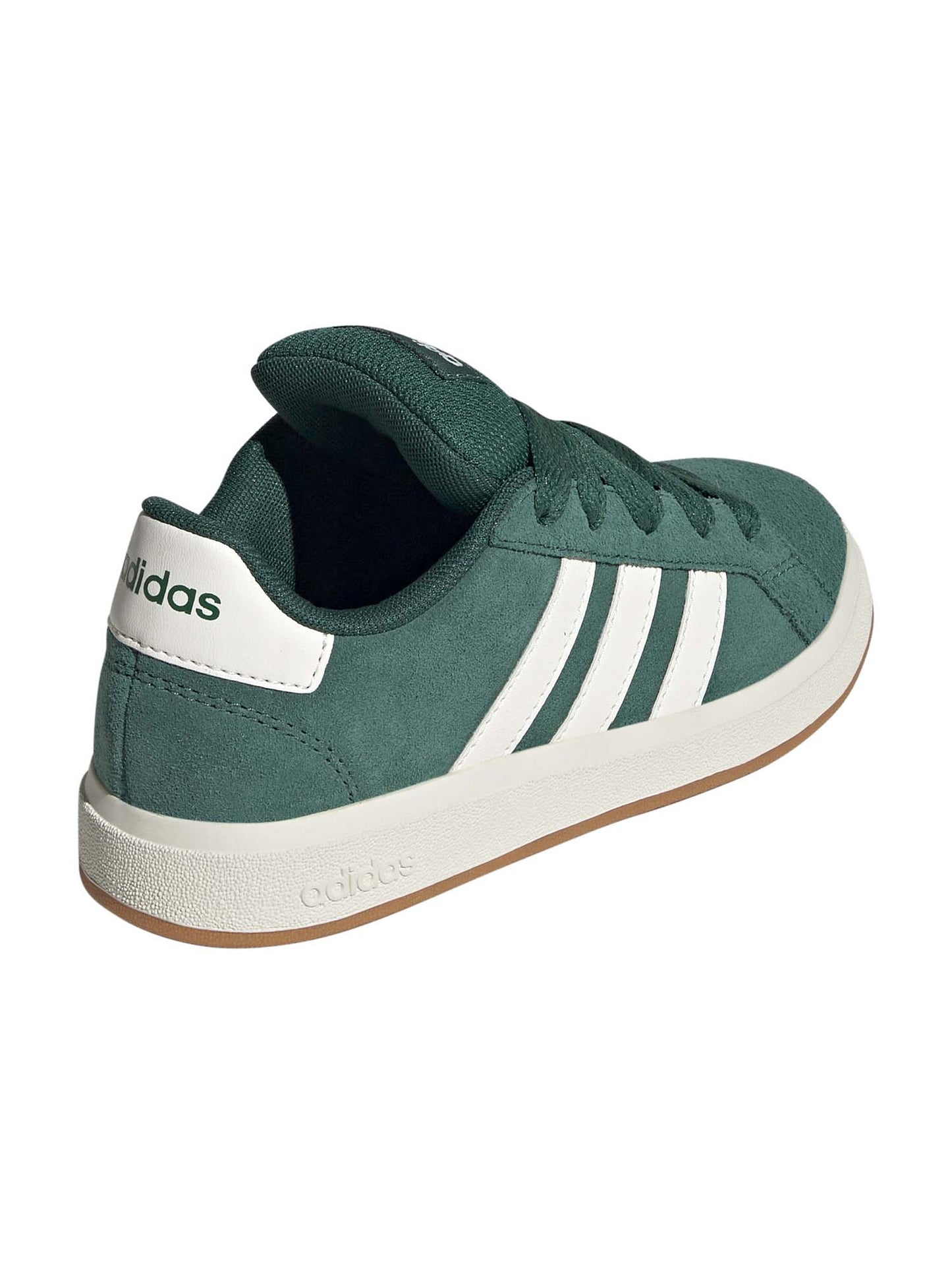 Sneakers Adidas Grand Court bimbo/a junior verdi, ispirate allo stile skate