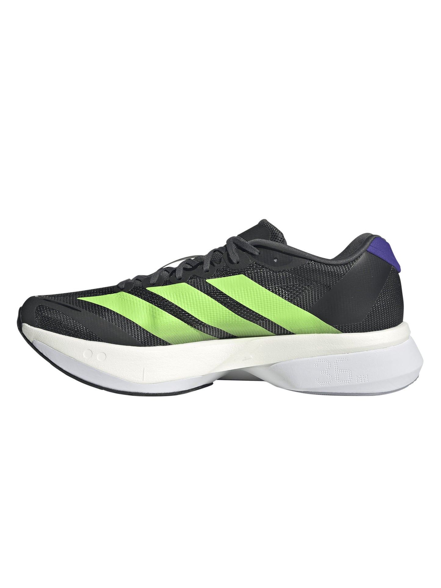 Adidas Adizero Boston 13, scarpa running uomo nera leggera e reattiva